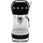 Smeg ECF02RDEU Siebträger Espresso-/Kaffemaschine schwarz,
