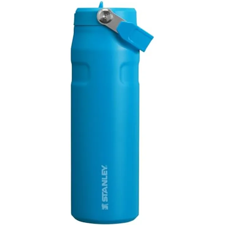 Stanley 1913 The IceFlow™ Aerolight™ Bottle Flip Straw 2.0, 710 ml Edelstahltrinkflasche mit doppelwandiger Vakuumisolierung, BPA-frei, spülmaschinengeeignet