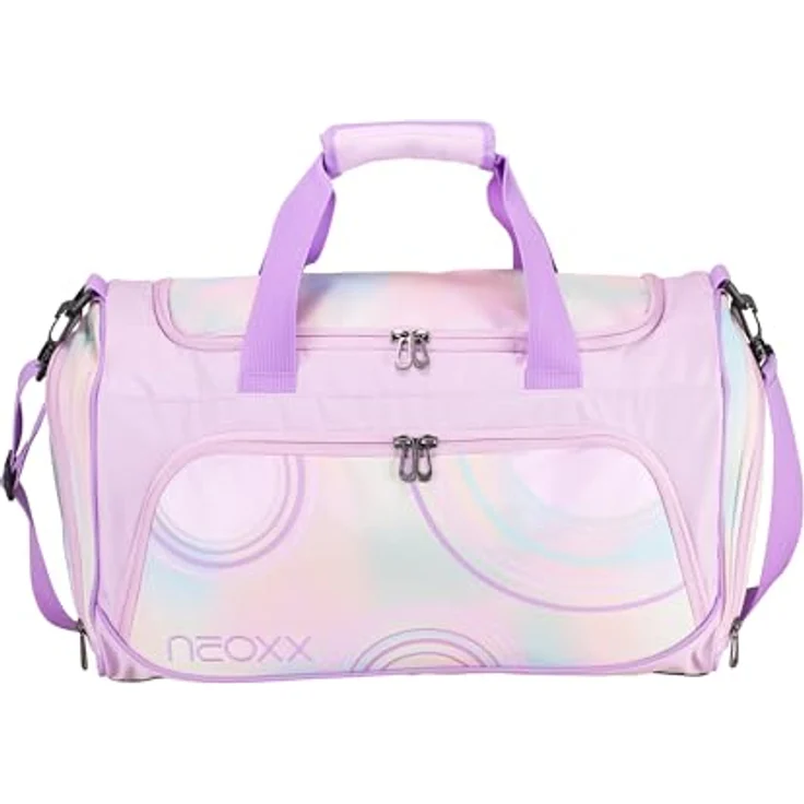 neoxx Sporttasche Move Candy Party, 25 Liter Stauraum, teilweise aus recyceltem Material, mit Schuhfach und verstellbarem Schultergurt – Bild 1