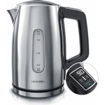 Arendo Wasserkocher, 1,7 l, 2200 W, Edelstahl, mit Temperatureinstellung 35°C - 100°C & Warmhaltefunktion