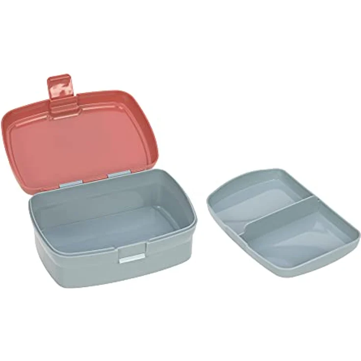 LÄSSIG Brotdose & Trinkflasche Set - Lunch Set mit Lunchbox und Trinkflasche (460 ml)/About Friends Fox – Bild 5