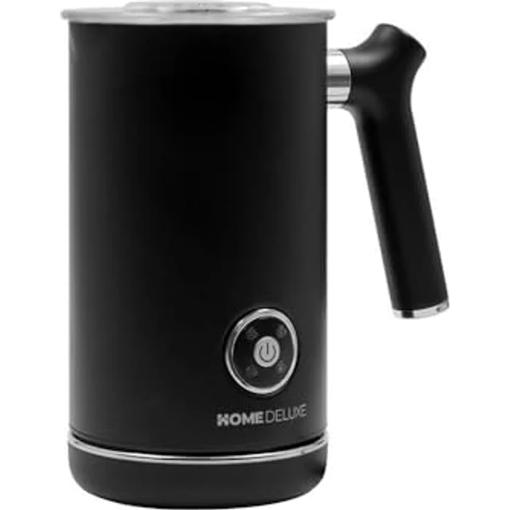 HOME DELUXE Milchaufschäumer ROYAL, 500 W, 4 in 1 Funktion, elektrisch, antihaft-beschichtet, Matt Schwarz – Bild 6