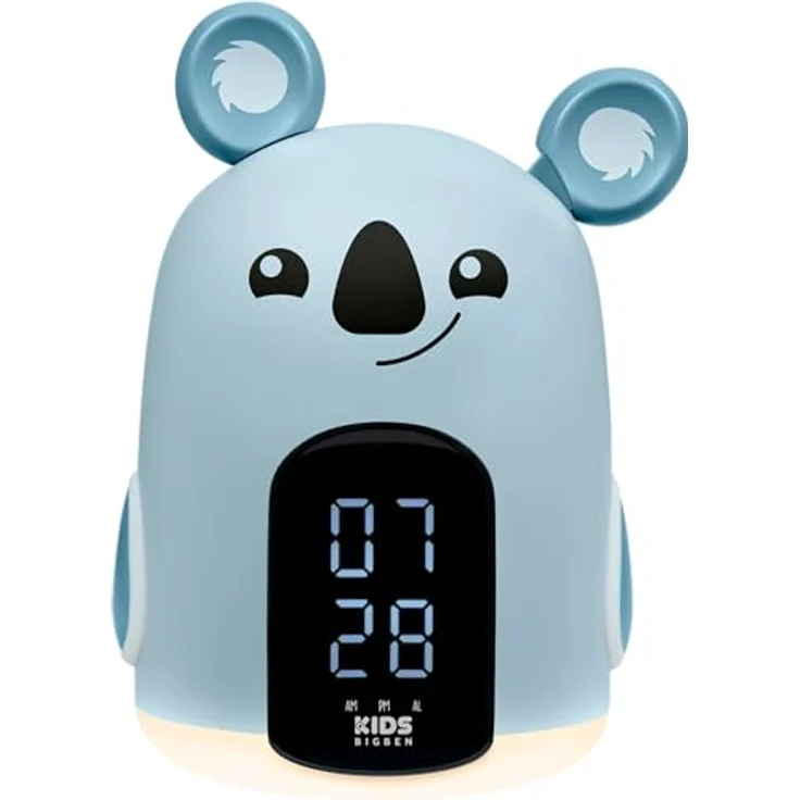 Bigben Koala Wecker mit Nachtlicht, für Kinder, einfach bedienbar – Bild 2