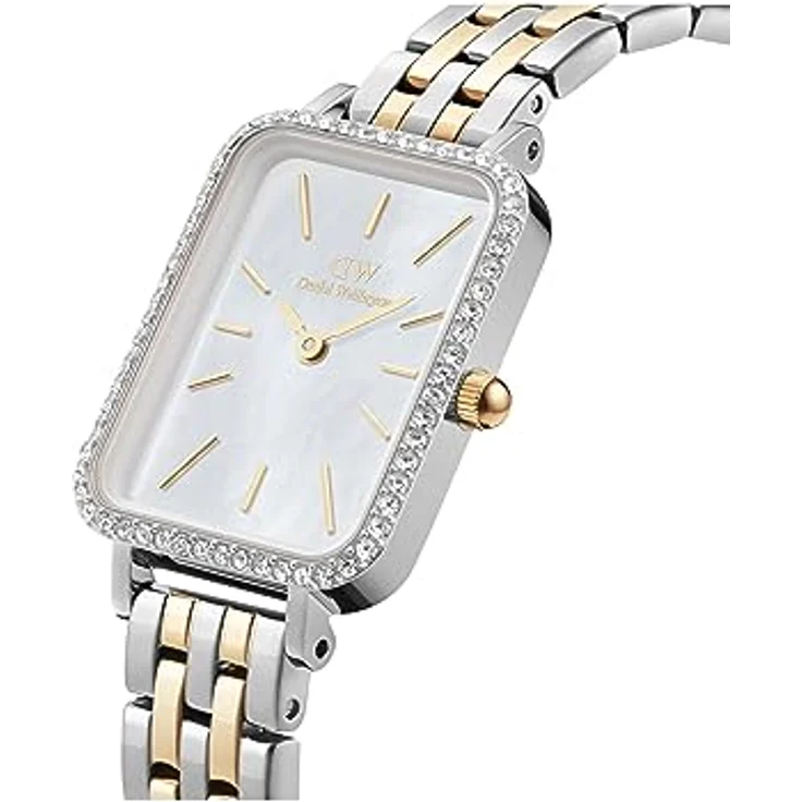 Daniel Wellington Quadro Uhr One Size Double Plated Stainless Steel (316L) Silver, Japanese Quartz Movement – Bild 2