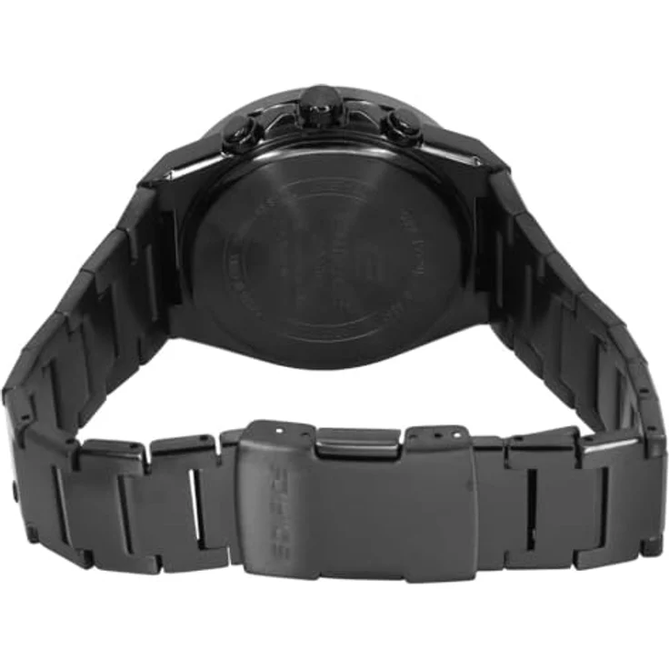 Casio Edifice EQB-1000D-1A2, Herren Chronograph Quarz Armbanduhr mit Keramik-Lünette, Schwarz, Solarbetrieb, Datumsanzeige, 10 bar wasserdicht – Bild 2