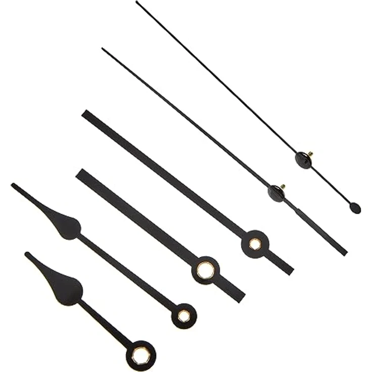 TFA Dostmann Funkwanduhr Sweep Uhrwerk mit Zeigerset TFA 60.3525.01 Geräuscharm – Bild 3