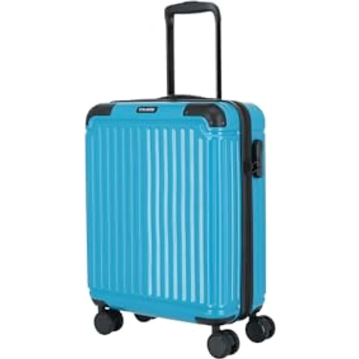 Travelite Trolley Cruise 4w Trolley S, kompakter Handgepäckkoffer aus robustem ABS-Kunststoff, 39 x 20 x 55 cm, Petrol – Bild 2