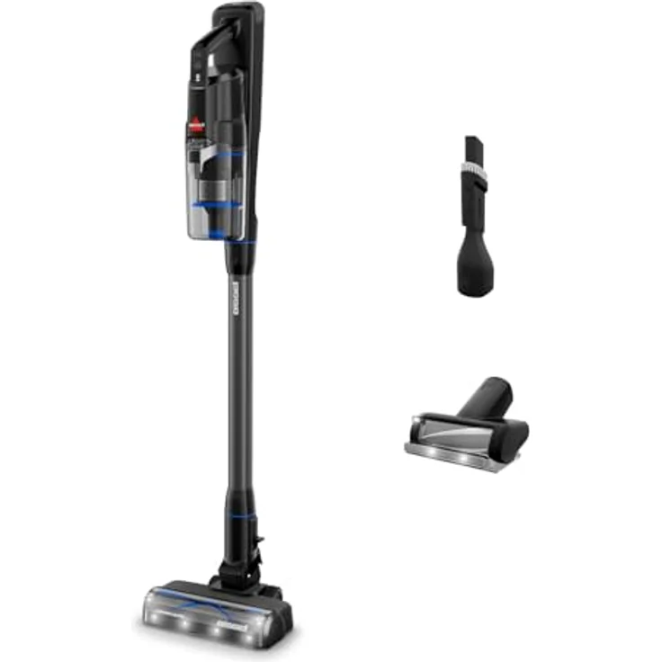 Bissell PowerClean FurGuard 4091N, Akku Staubsauger mit 280W Motor, Selbstreinigender Bürstenrolle, FurFinder-Licht, HEPA-Filter, 50min Laufzeit, 2500 mAh Akku – Bild 5