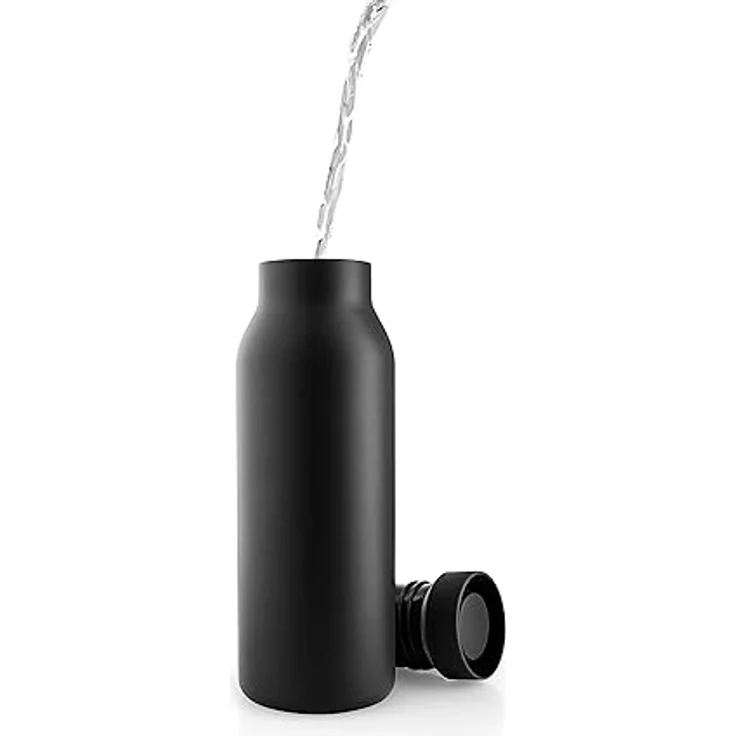 Eva Solo Urban Isolierflasche, 0.5 Liter, doppelwandige Vakuumisolierung, 100% dicht, schwarz – Bild 7