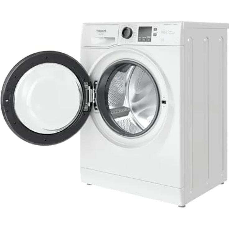 Hotpoint NF746WK IT, Frontlader Waschmaschine mit 7 kg Kapazität, 1400 RPM, Energieeffizienzklasse A, Weiß – Bild 8