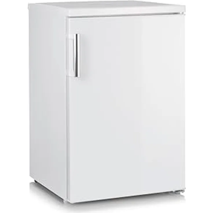 SEVERIN Table-Kombi-Kühlschrank, Veggiebox für Aufbewahrung von Obst und Gemüse, intergrierte LED-Beleuchtung, 120 L Nutzinhalt, weiß, TKS 8846