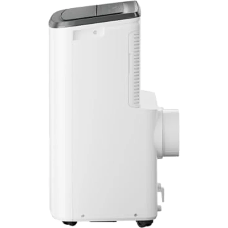 AEG Comfort 6000 AXP26U339CW mobiles Klimagerät, 30-40 m², LED-Display, Touch-Bedienung, App-Steuerung, Kühl-, Ventilator- und Entfeuchtungsfunktion, 64 dB(A), weiß/schwarz – Bild 5