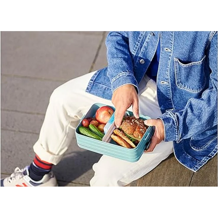 Mepal Lunchbox Take A Break Large - Nordic Blue 107635513800 – Bild 4