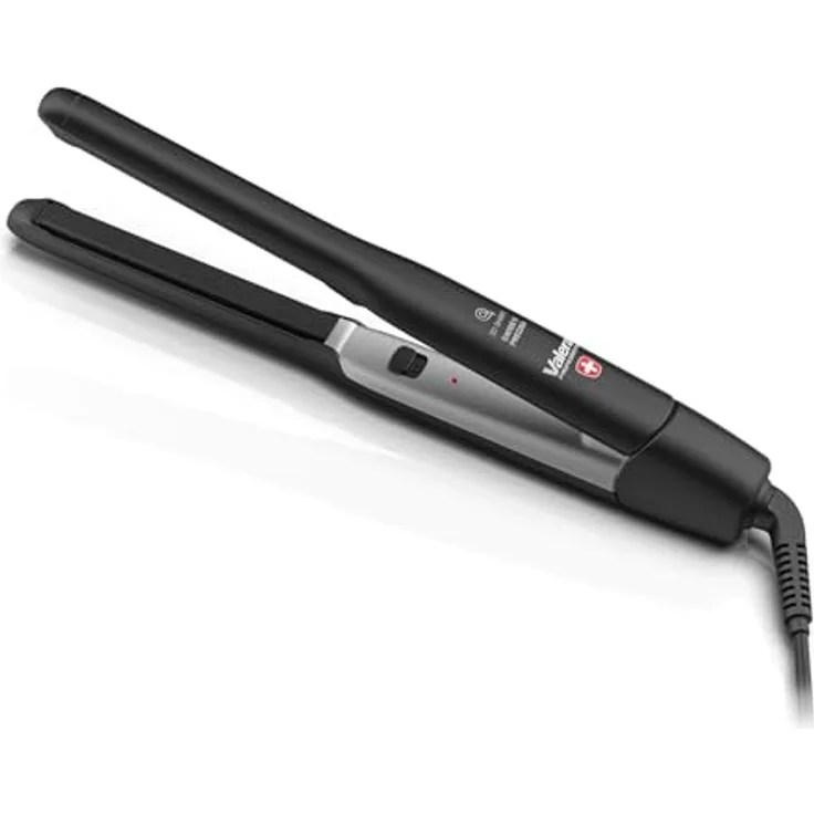 Valera Swiss'X Precisa Profi-Glätteisen, Keramikbeschichtung, schnelles Aufheizen, für kurzes, glattes und lockiges Haar, 3m Kabel, Swiss Made
