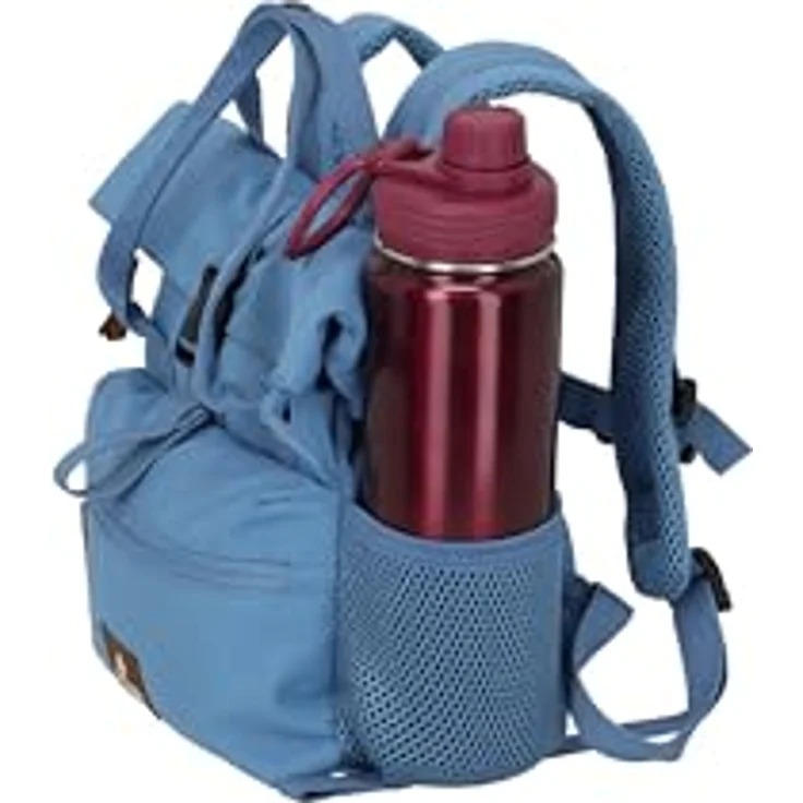 Travelite Basics City Rucksack, 27 cm, blau, 100% Polyester, kompakte Größe (20 cm x 10 cm) – Bild 3