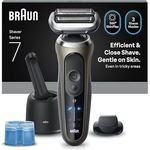 Braun Series 7 72-G7200cc, Elektrorasierer mit Präzisionstrimmer, wasserfest, 60 Minuten Akkulaufzeit, inklusive 4in1 SmartCare Center
