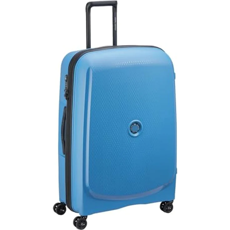 DELSEY PARIS Belmont Plus Koffer, groß, Hartschale, recycelt und recycelbar – 76 x 52 x 32 cm – 102 Liter – L – Zinkblau, Zinkblau, Koffer – Bild 2