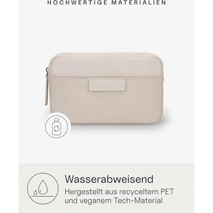 Kapten & Son Bergen Gürteltasche, 22 cm, 100% Polyurethan, gelb – Bild 6