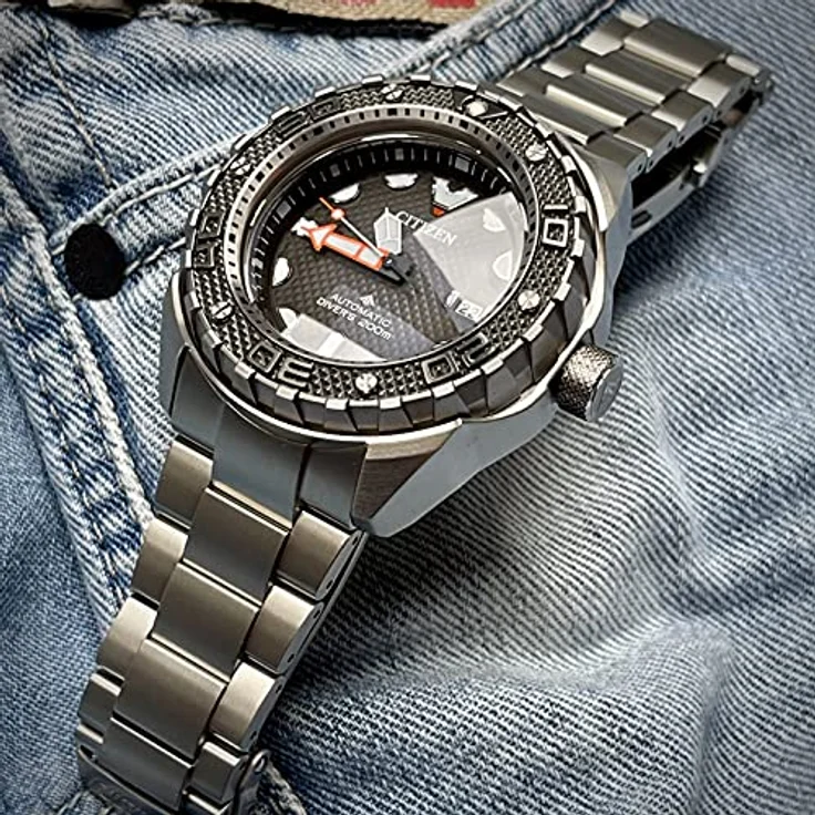 Citizen Herrenuhr NB6004 83E Promaster Sea Automatik Titan, 46 mm – Bild 5