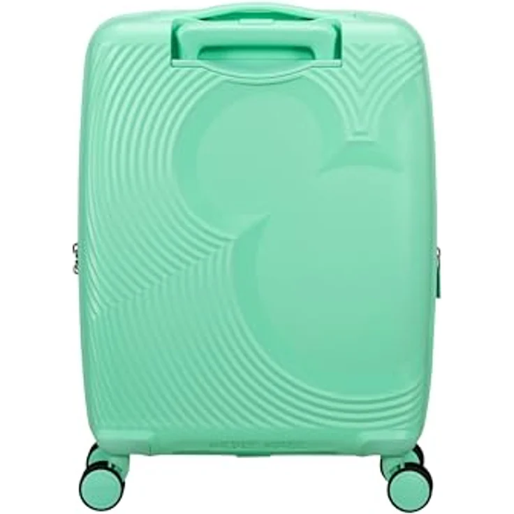 American Tourister Mickey Magic Kabinentrolley 55 cm, 4 Rollen, Dehnfalte, grün, 100% Polypropylen – Bild 4