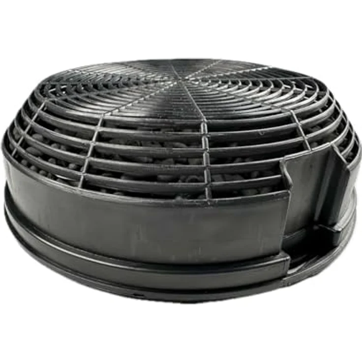 AIR2GO Aktivkohlefilter Type 47 / AMC023 (2 Stück) für Dunstabzugshauben - 150mm Durchmesser, 530mm Höhe – Bild 3