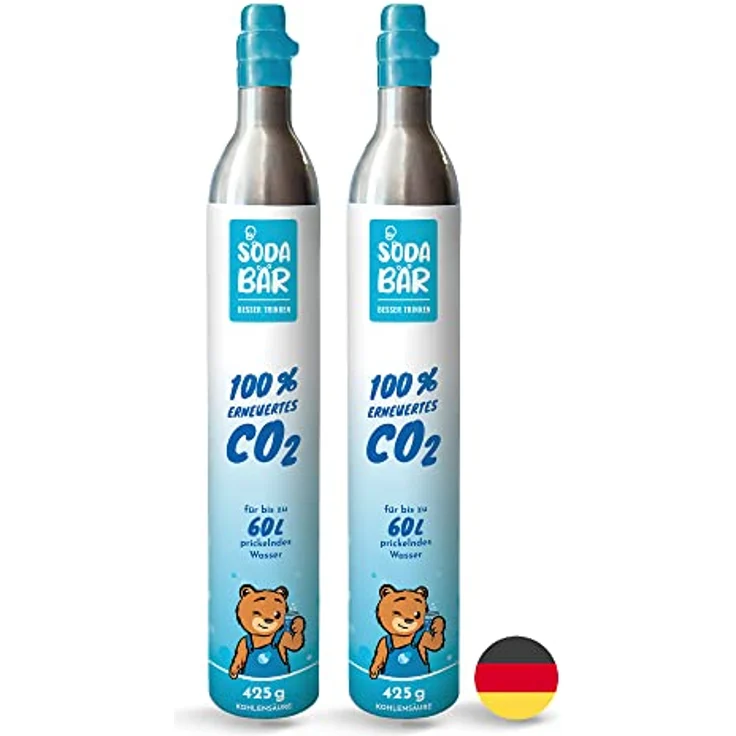 Ersatzzylinder für SodaStream 2x 425g (60 l) – Bild 1