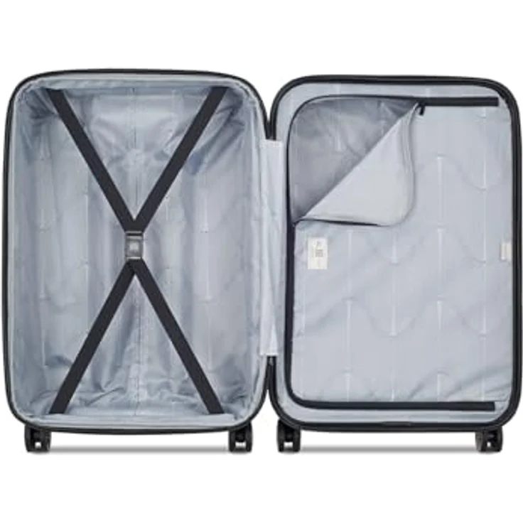 Delsey Meteor 4 Rollen Kofferset 3-teilig mit Dehnfalte, (46 l, XL) – Bild 8