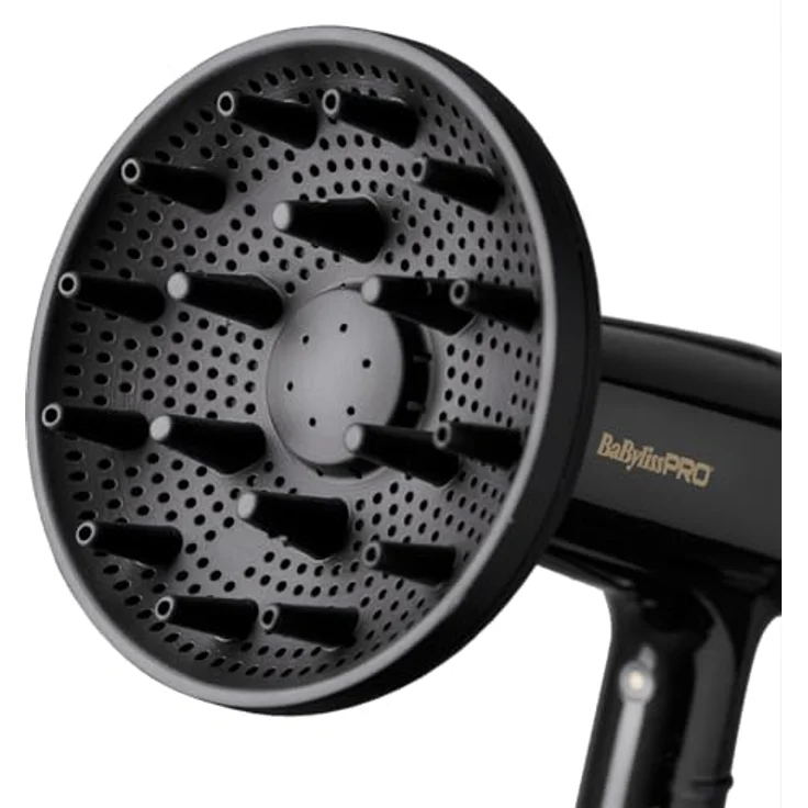 Babyliss Pro Falco Digitaler Hochgeschwindigkeits Haartrockner Schwarz Gold – Bild 5
