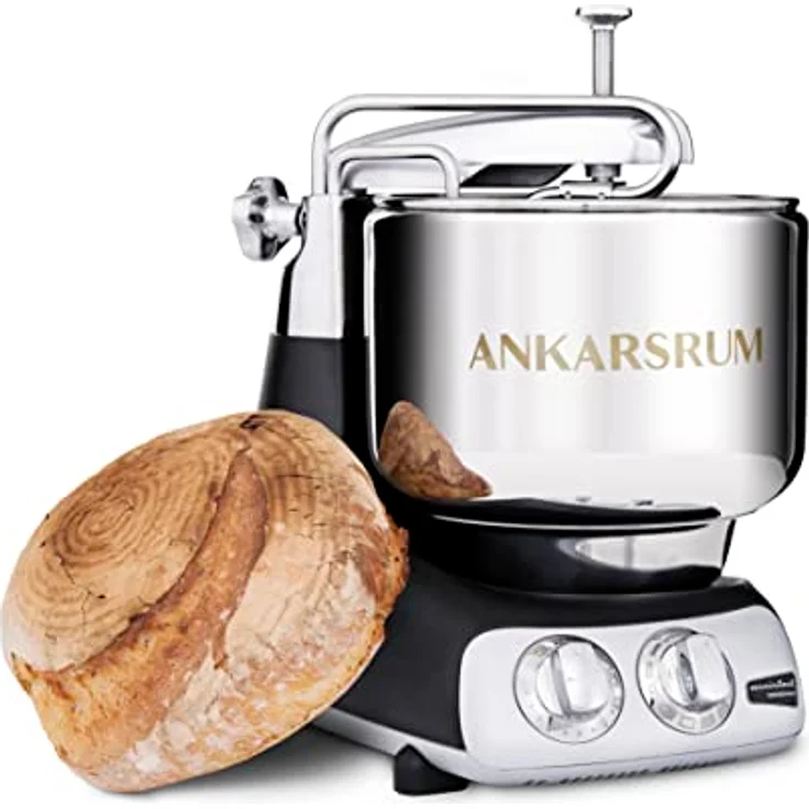 Ankarsrum 6230 BK Original 6230-Black Assistent Original-AKM6230 Kitchen Machine-Black (B), Aluminium, 7 liters, schwarz – Bild 4