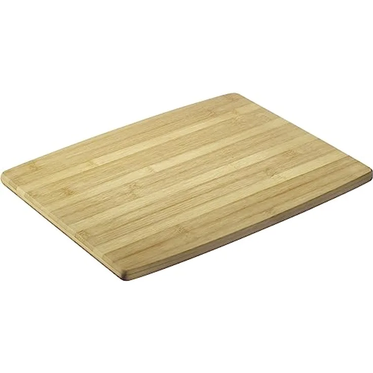 Westmark Schneidebrett – Küchenbrett zum Schneiden und Hacken, robuste Schneidunterlage aus Holz, auch ideal zum Servieren – Bambus, 50 x 35 cm