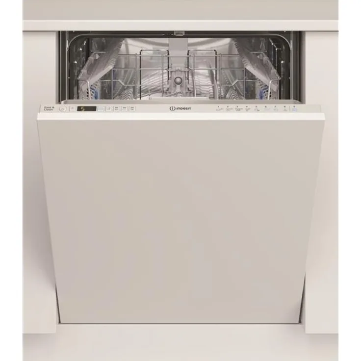 Indesit ID3ID741O, 60 cm vollintegrierter Geschirrspüler mit 14 Maßgedecken, 41 dB, Energieeffizienzklasse C