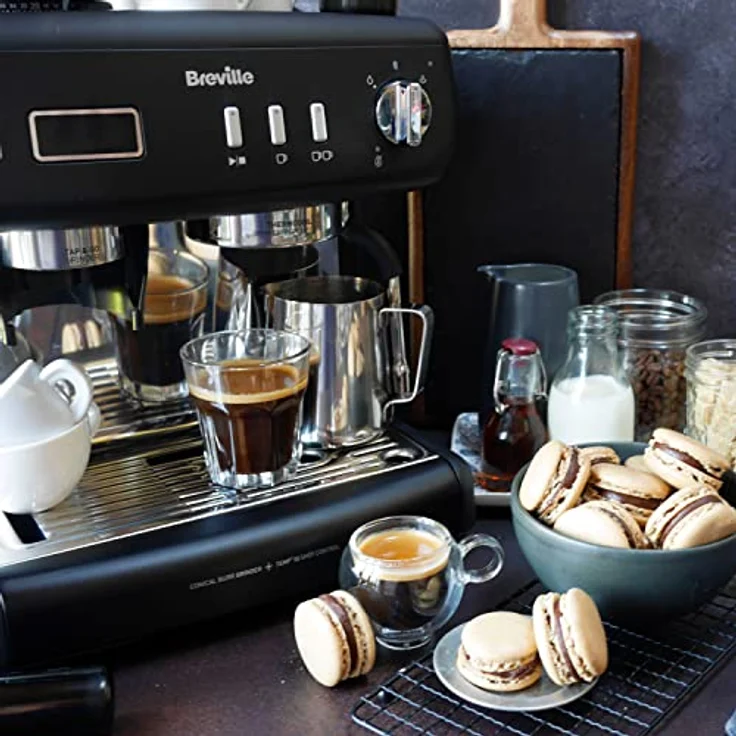 Breville Barista Espresso Max +, Siebträgermaschine mit integriertem Mahlwerk und 15 Bar Pumpendruck, Schwarz – Bild 8