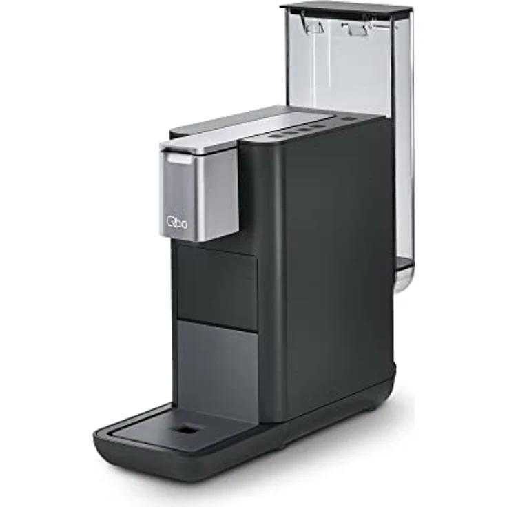 Tchibo Qbo ESSENTIAL Kapselmaschine, Dark Stone, 19 Bar Brühdrucktechnologie, Schwarz, energiesparend und kompakt – Bild 3