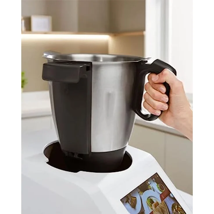 FITNMORE SILVERCREST® Küchenmaschine Mixer Monsieur Cuisine Smart »SKMS 1200 A1«, 1200W, 8-Zoll-Display, Wlan, Edelstahl/WLAN-Funktion, 3 Liter Kochvolumen – Bild 5