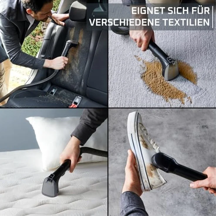 Rowenta Teppichreinigungsgerät IN5020F0 Clean, tragbarer Teppichreiniger mit austauschbaren Reinigungsköpfen – Bild 6
