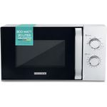 HEINRICHS Mikrowelle, kompakte Mikrowelle, 20L Volumen, 9 Leistungsstufen, inkl.35min.Timer, Defrost Funktion, Innenraumbeleuchtung, 360°Drehteller mit Grillfunktion, 800W Leistung, Heinrich´s(silber)