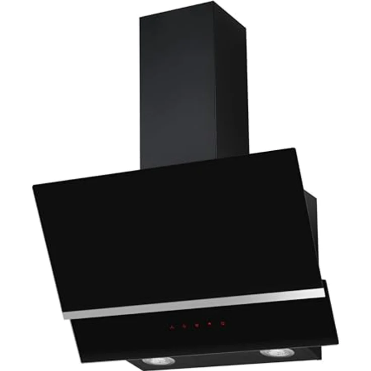 Amica KHF 664 611 S, Kaminhaube in Schwarz, 60 cm, Energieeffizienzklasse A++ – Bild 4