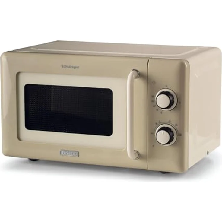 Ariete Mikrowelle Vintage 20 Liter, 3-in-1 mit 800 Watt, Pastellfarbe, 30-Minuten-Timer – Bild 1
