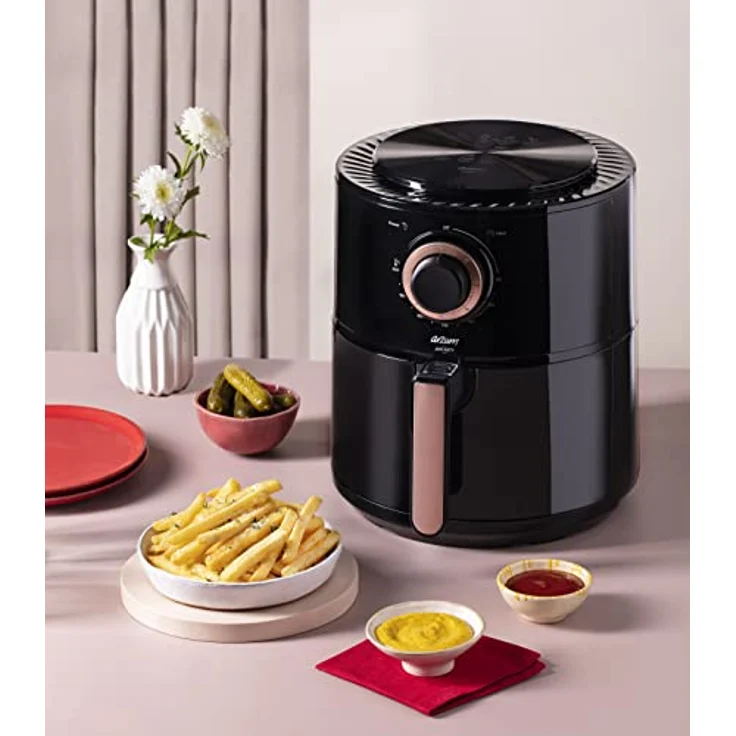 Arzum AR2062-G Airtasty Air Fryer with 4 L capacity, no oil, healthy fry, time and temperature setting, easy clean detachable basket – Bild 4