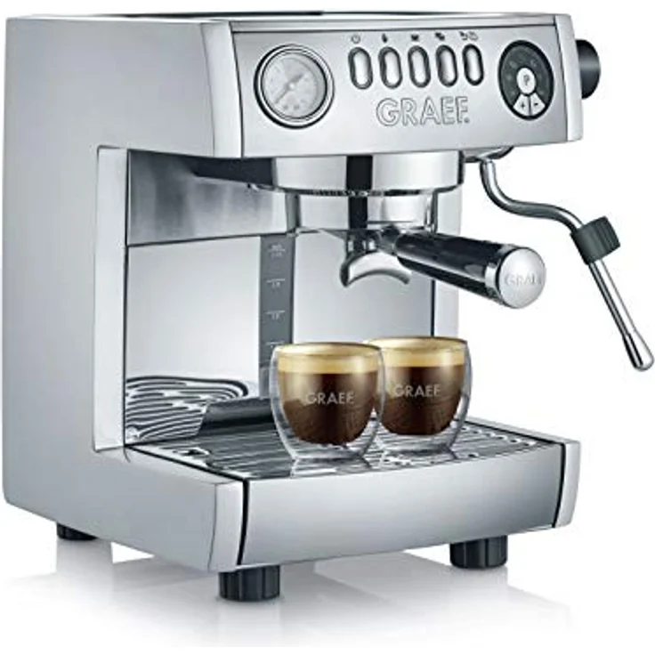Graef ES850EU Espressomaschine, Aluminium, Edelstahl, Silber – Bild 4