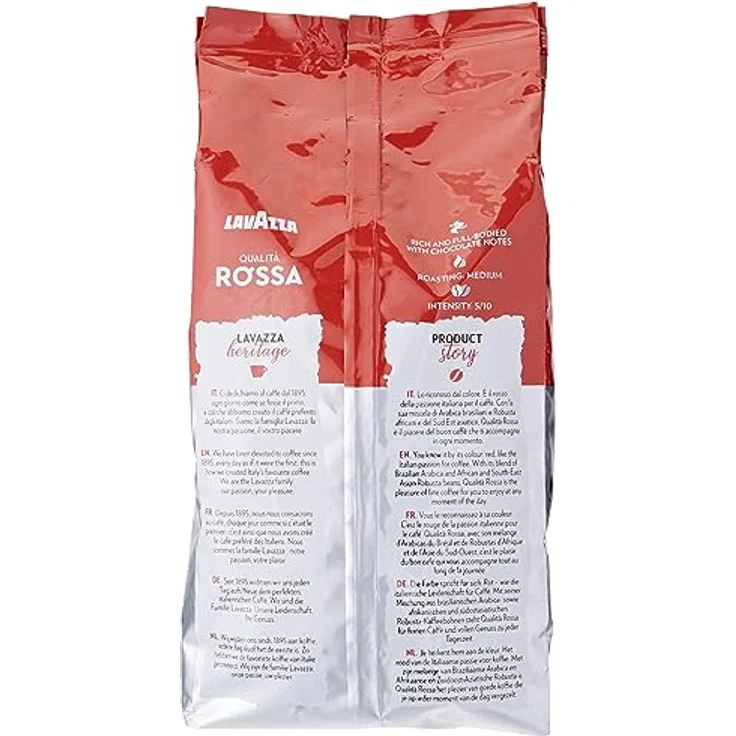 Lavazza Kaffeebohnen - Qualità Rossa - 1er Pack (1 x 1 kg) – Bild 4