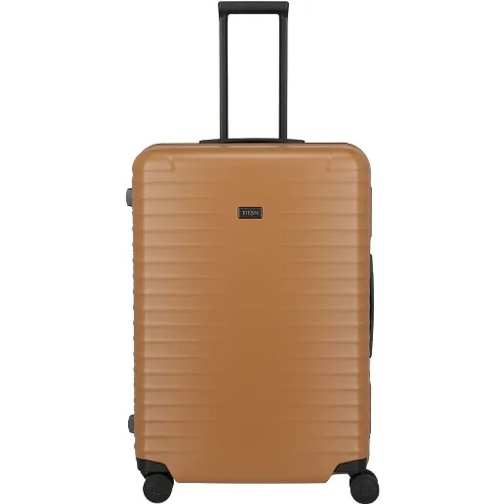 Titan Overseas 4 Rollen Trolley L, 75 cm, orange, 100% Polycarbonat