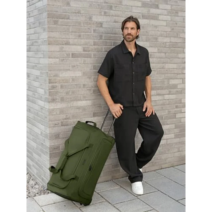 Redolz Duffle Essentials 2 Rollen Reisetasche 71 cm olive – Bild 5