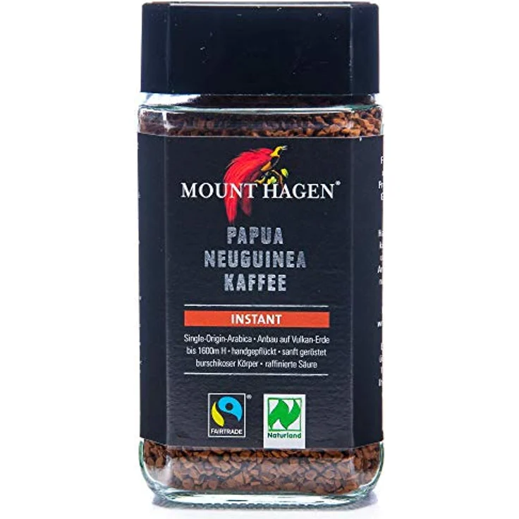 Mount Hagen Bio Instant Kaffee 100g – Bild 4