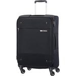 Samsonite Base Boost - Spinner M Erweiterbar Koffer, 66 cm, 67,5/73,5 L, Schwarz (Black)