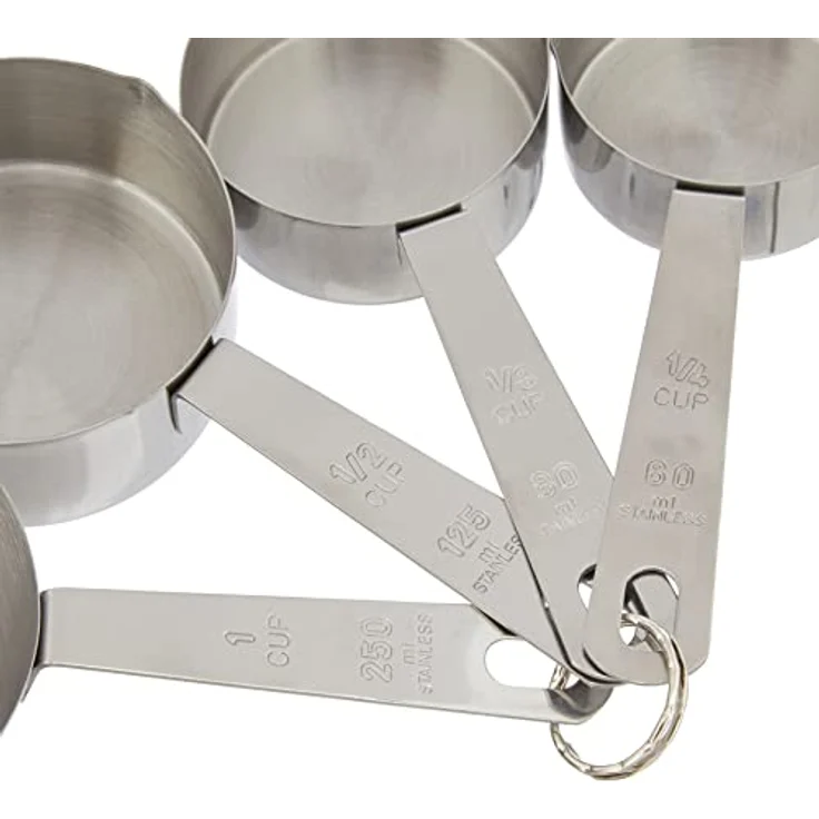 LACOR 67007 Mass-Pfannchen Set 4-teilig Edelstahl 18-10 – Bild 4