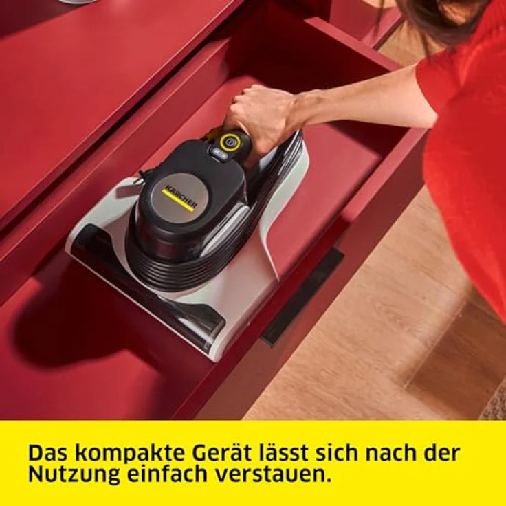 Kärcher VCH 4 UVClean, Matratzensauger mit 99,9% Milben- und Bakterienentfernung – Bild 8