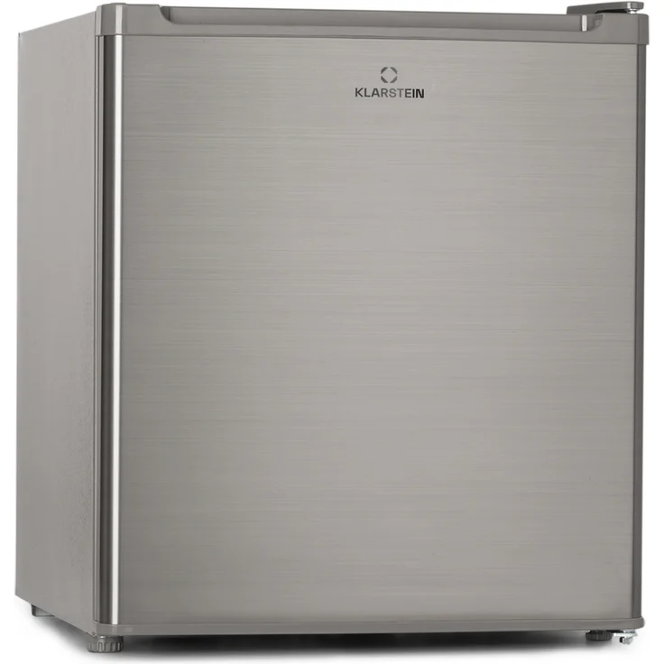 Klarstein Garfield Eco Gefrierschrank, freistehend, silber, Breite 44 cm, Energieklasse E – Bild 1