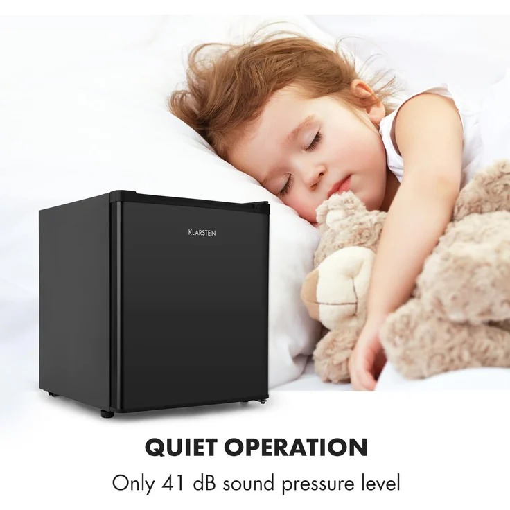 Snoopy Eco Mini-Kühlschrank mit Gefrierfach, schwarz – Bild 9