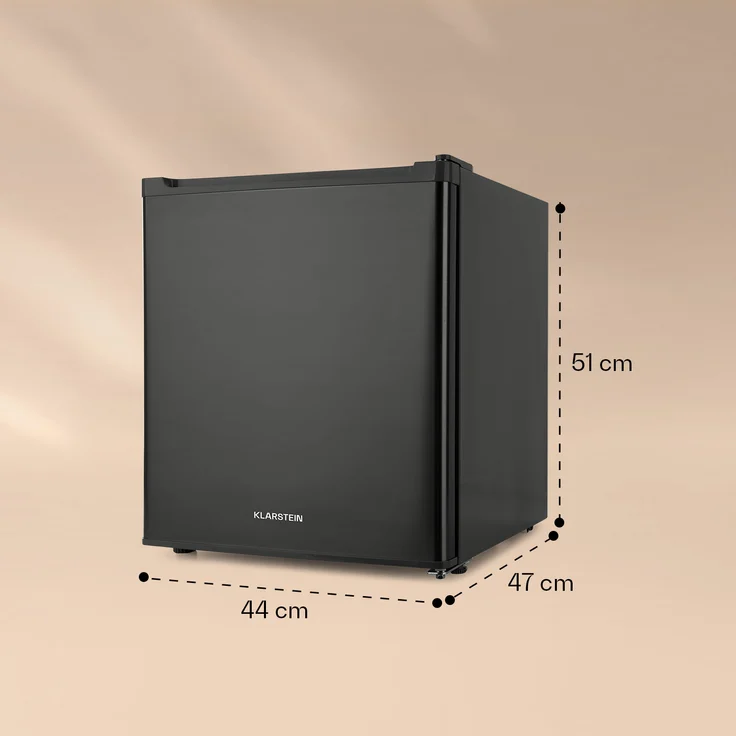 Snoopy Eco Mini-Kühlschrank mit Gefrierfach, schwarz – Bild 6